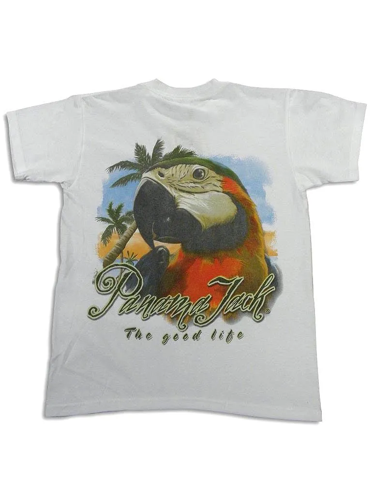 Panama Jack Original Boys Short Sleeve T-Shirt with Iconic Vintage Screen Prints, 25458