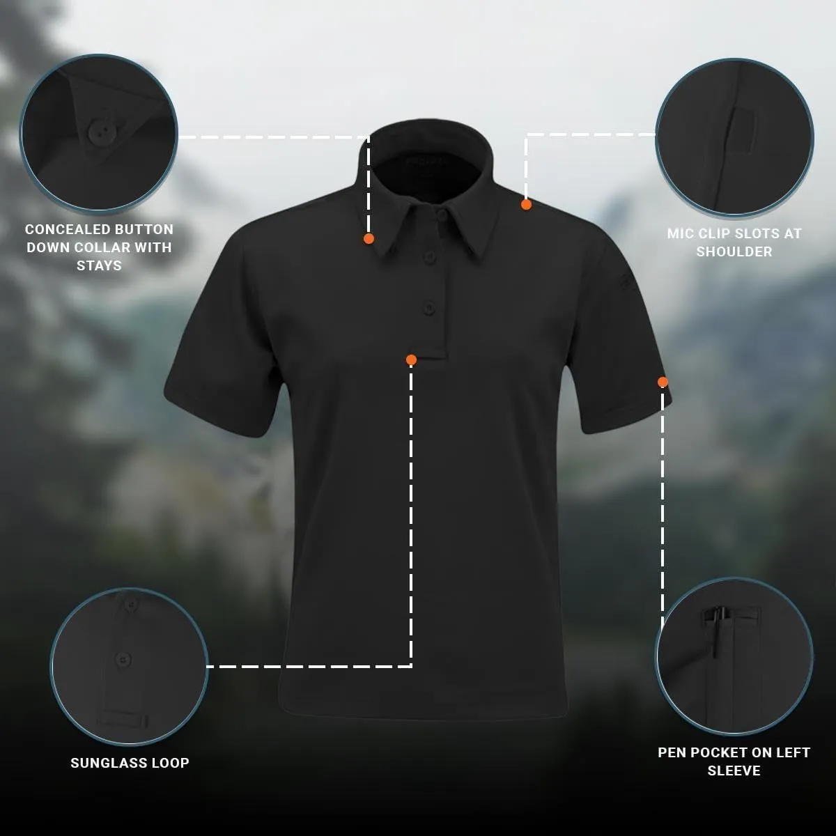 Propper I.C.E. Performance Short Sleeve Women's Polo