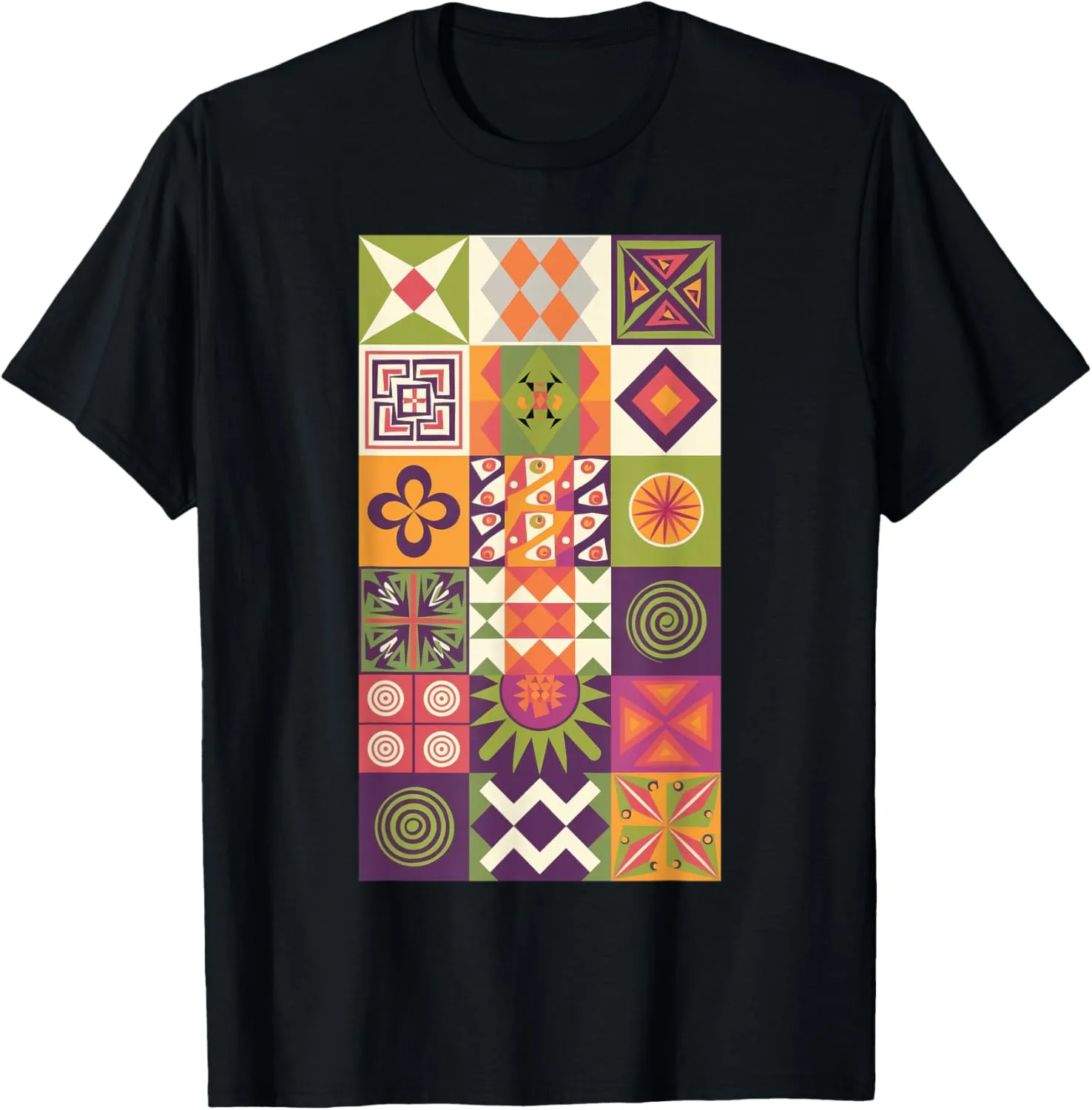 Tribal Art Ethnic Patterns Geometric T-Shirt